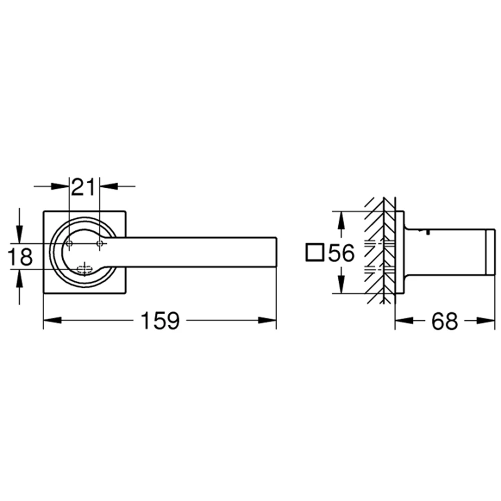 Grohe Allure New Nikel Tuvalet Kağıtlığı - 40279A01 2
