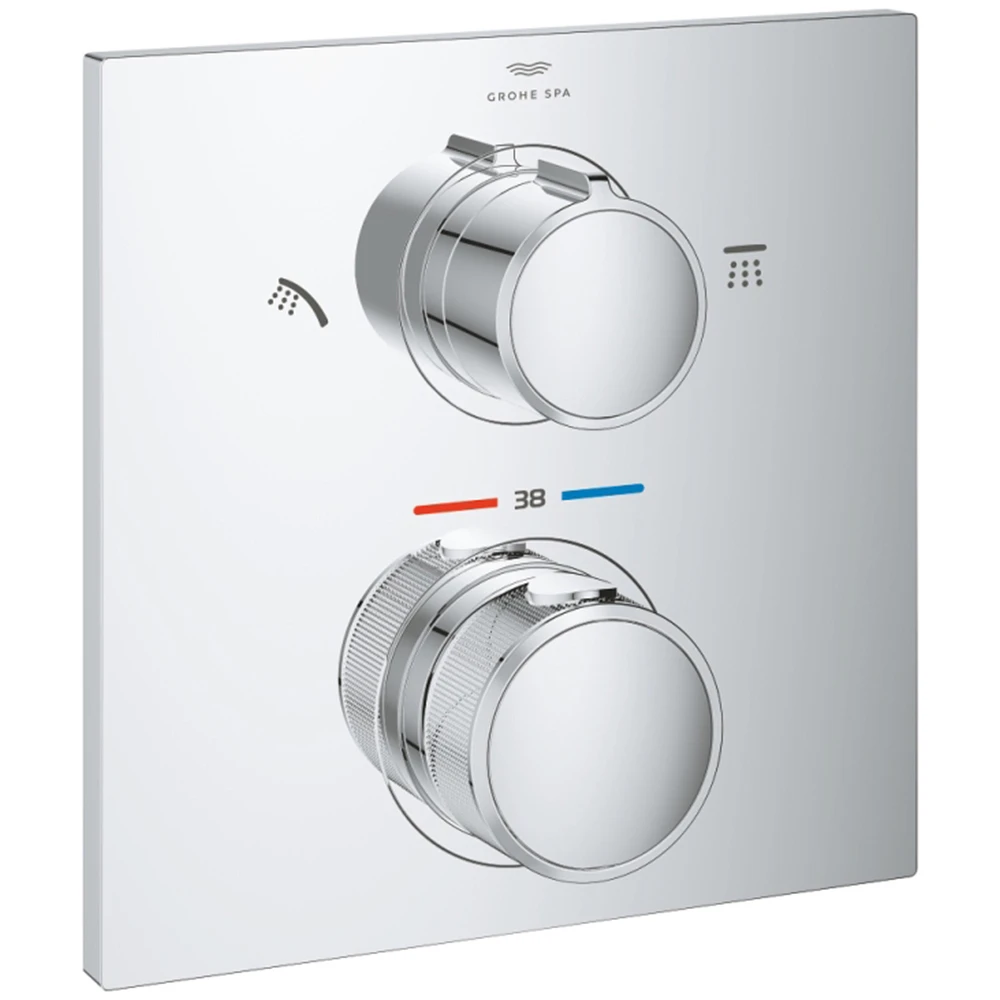 Grohe Allure Yeni Termostat 2 Yollu Yönlendirici Baş Duşu-El Duşu - 29181002