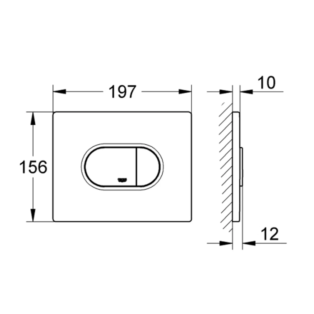Grohe Arena Cosmopolitan Kumanda Paneli - 38858000 2
