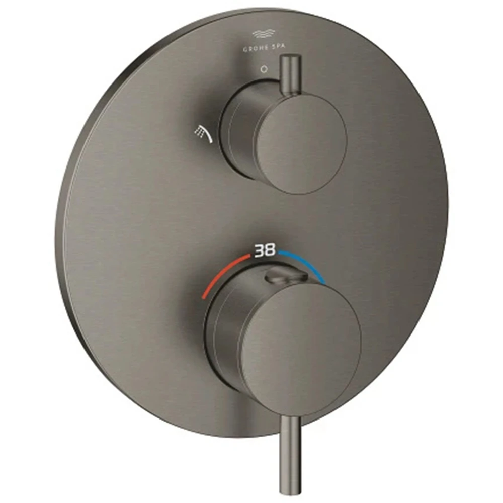 Grohe Atrio New Classic Termostatik Nikel Banyo-Duş Bataryası - 24358AL0