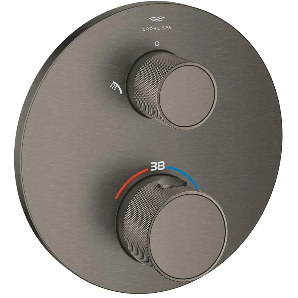 Grohe Atrio Private Collection Ankastre Termostatik Nikel Banyo Bataryası - 24396AL0