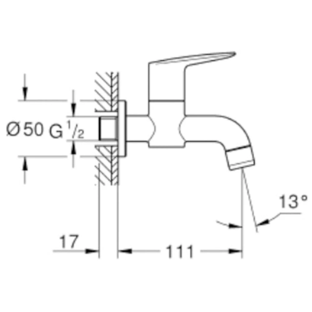 Grohe BauEdge 2020 Musluk - 20238001 2