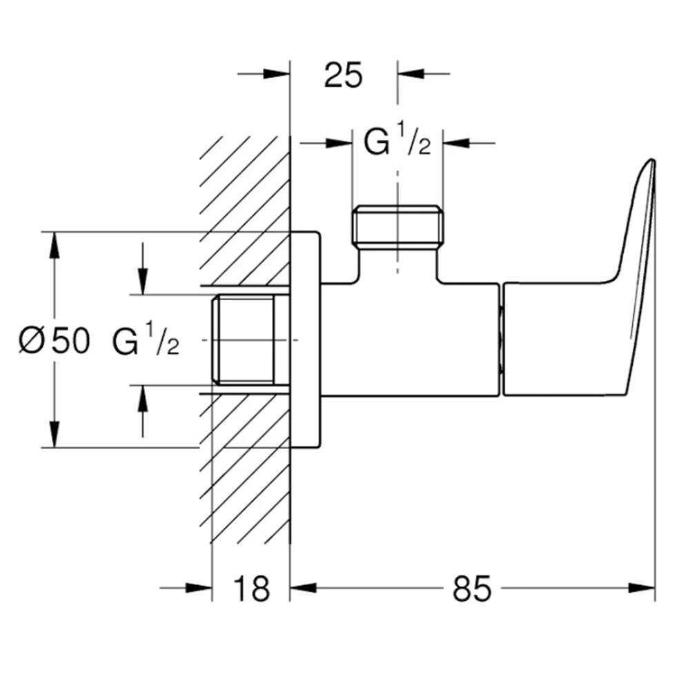 Grohe BauEdge Ara Musluk - 22009001 2
