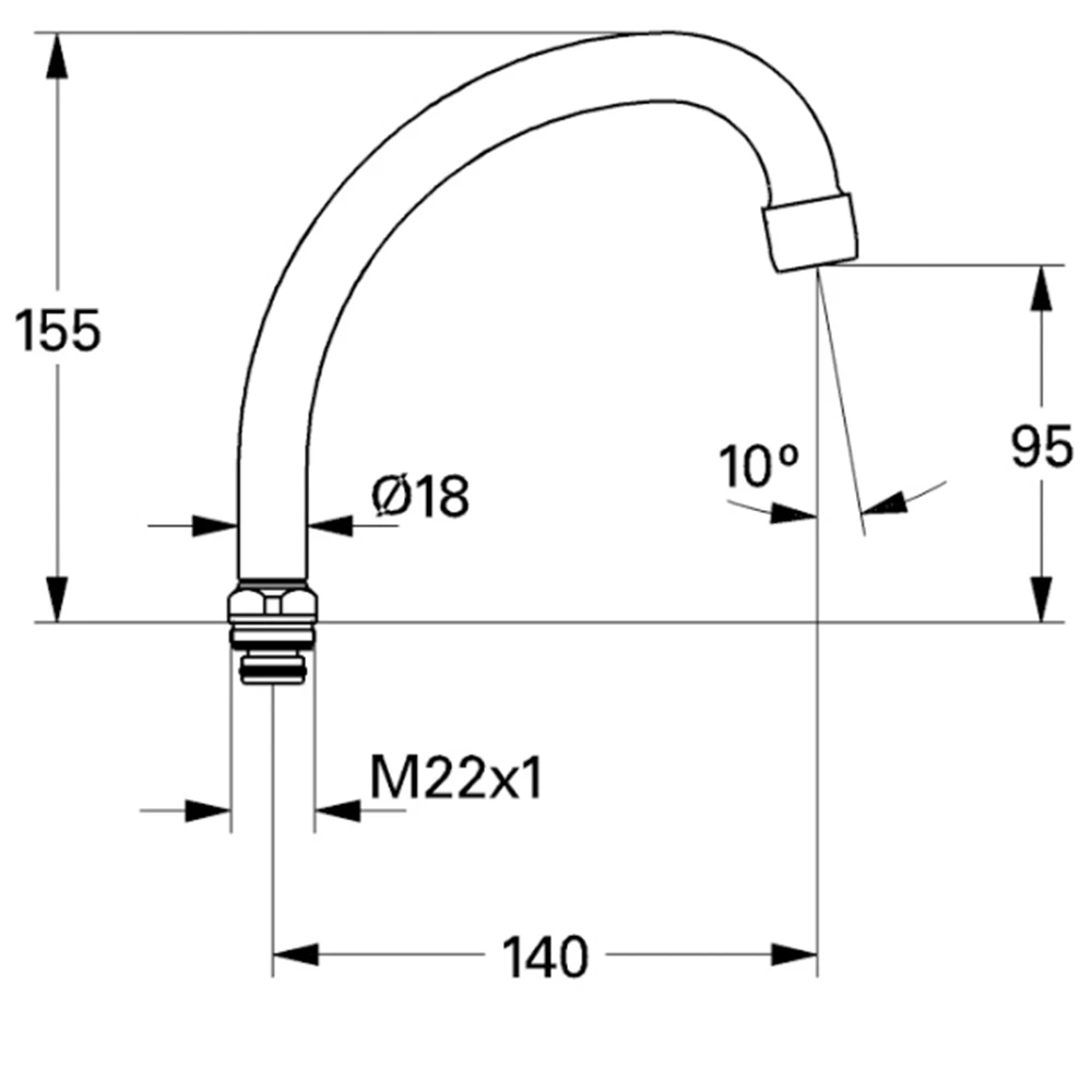 Grohe Çıkış Ucu - 13072000 2
