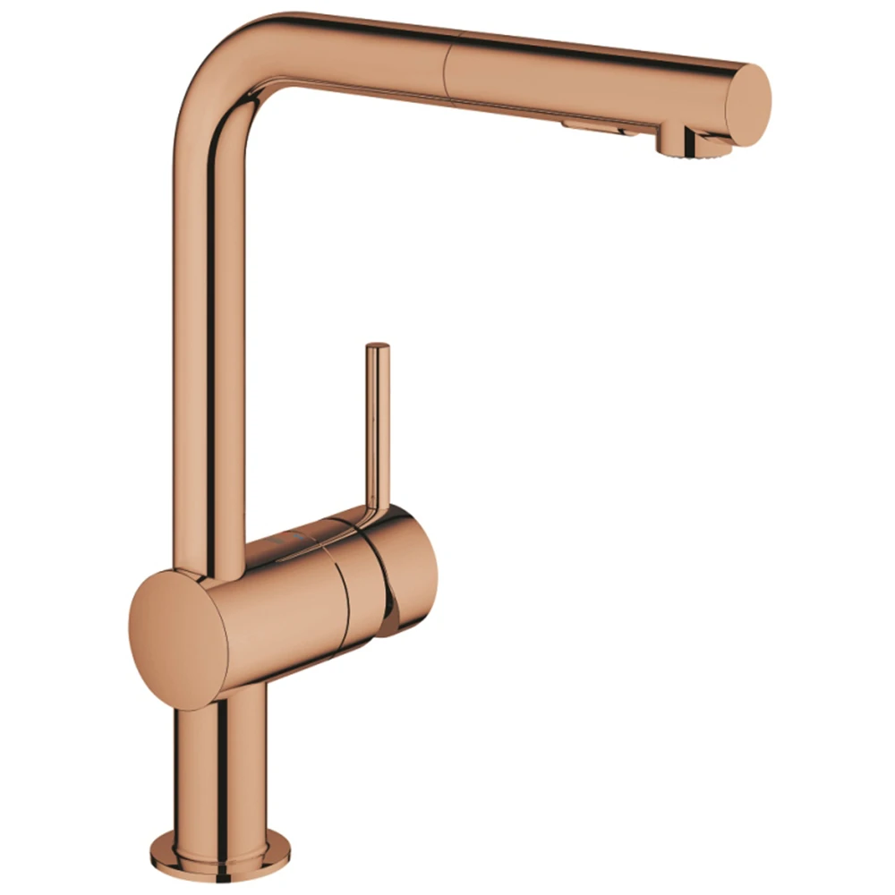 Grohe Concetto New Tek Kumandalı Rose Gold Eviye Bataryası - 30274DA0