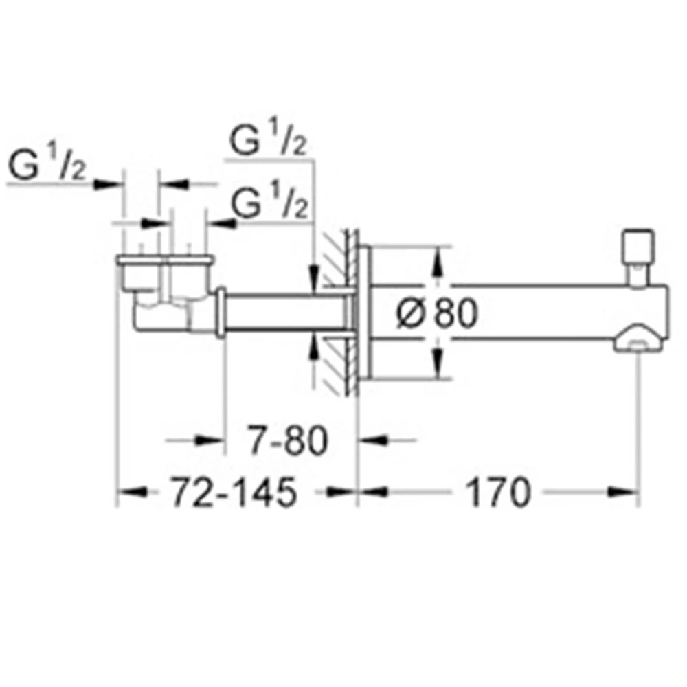 Grohe Concetto New Yön Değiştiricili Çıkış Ucu - 13281001 2
