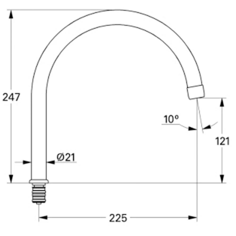 Grohe Döner Boru Çıkış Ucu - 13049000 2