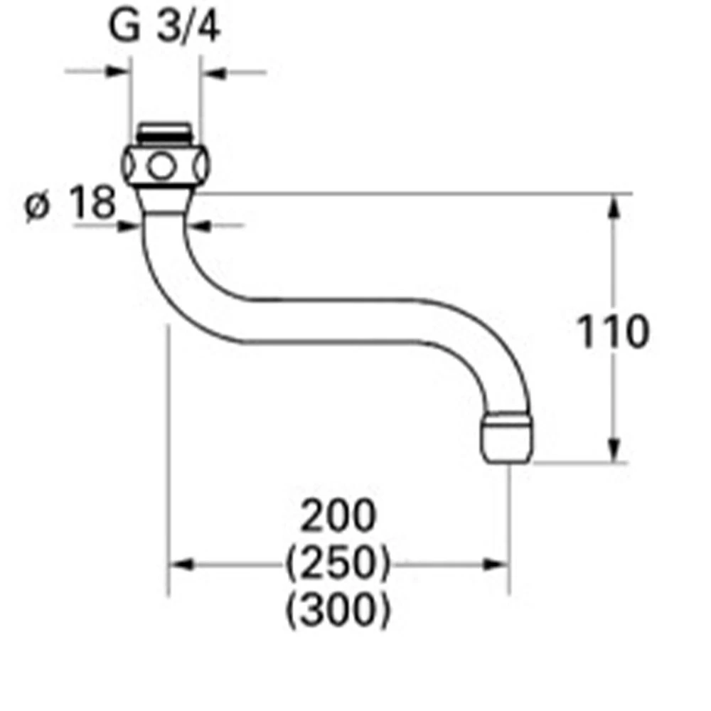 Grohe Döner Boru Çıkış Ucu - 13084000 3