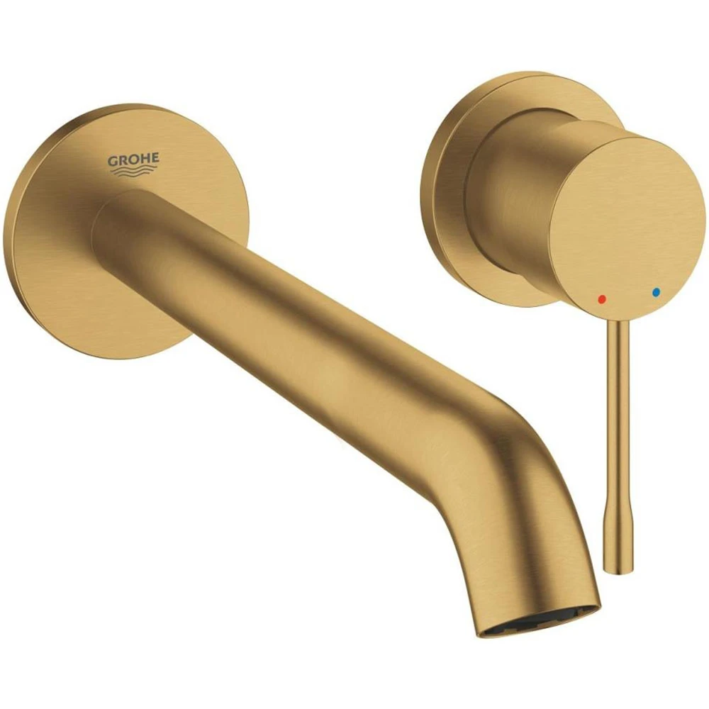 Grohe Essence New İki Delikli Altın Ankastre Lavabo Bataryası - 19967GN1