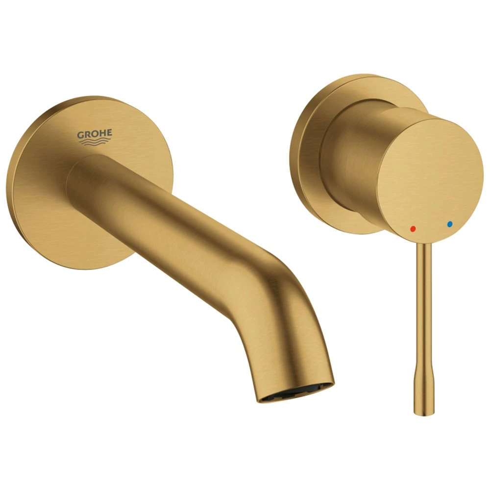 Grohe Essence New İki Delikli Altın Ankastre Lavabo Bataryası - 29192GN1