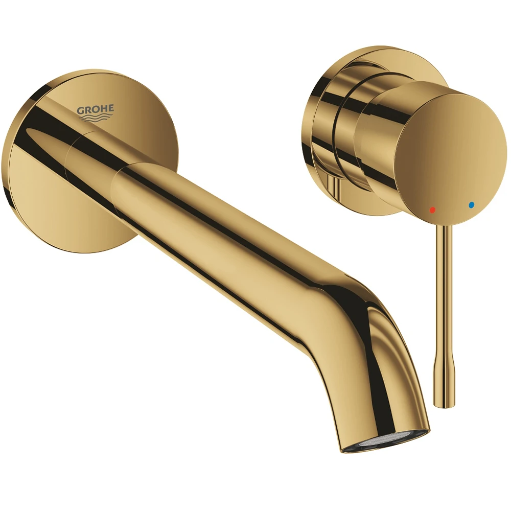 Grohe Essence New İki Delikli Altın Ankastre Lavabo Bataryası - 29193GL1