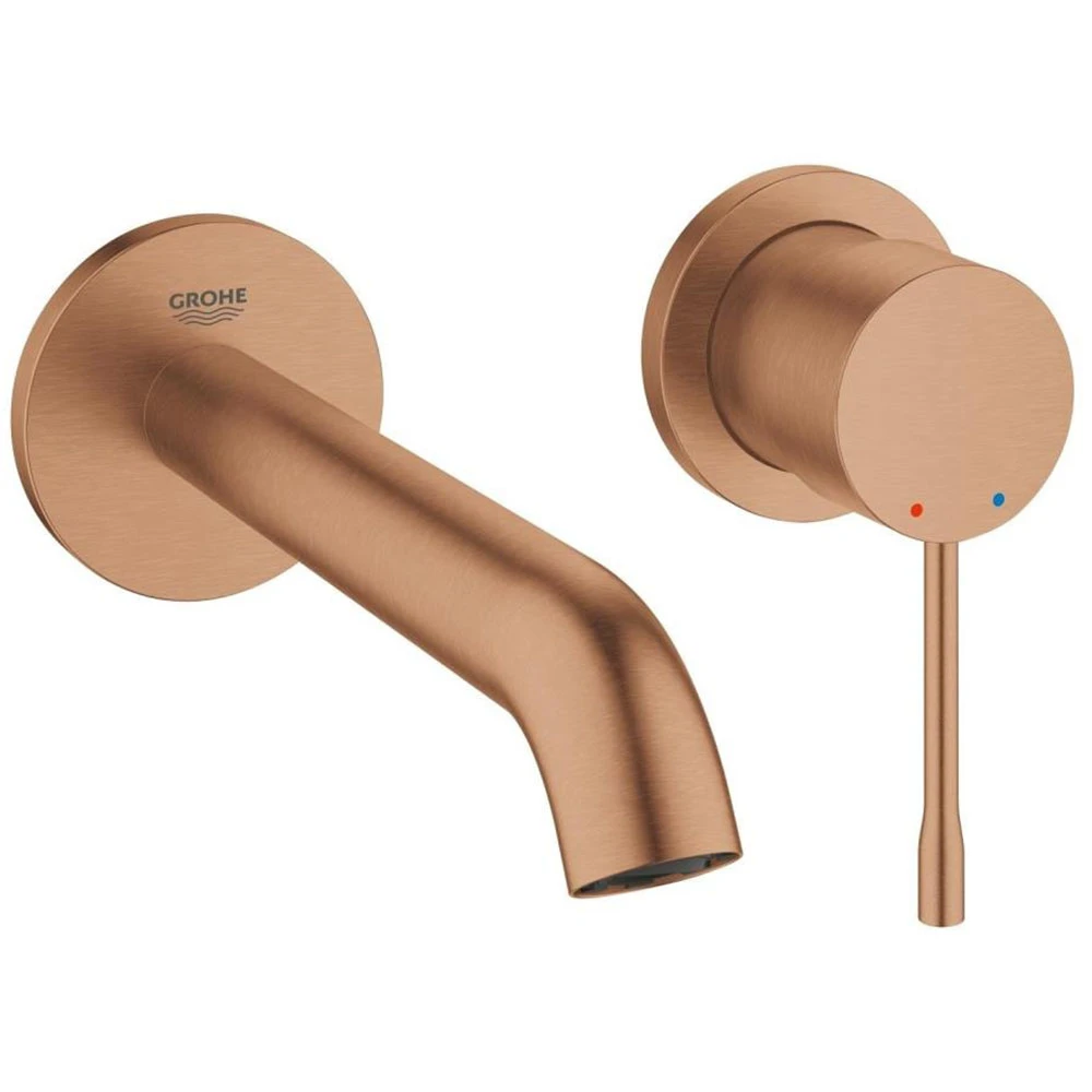 Grohe Essence New İki Delikli Rose Gold Ankastre Lavabo Bataryası - 19408DL1