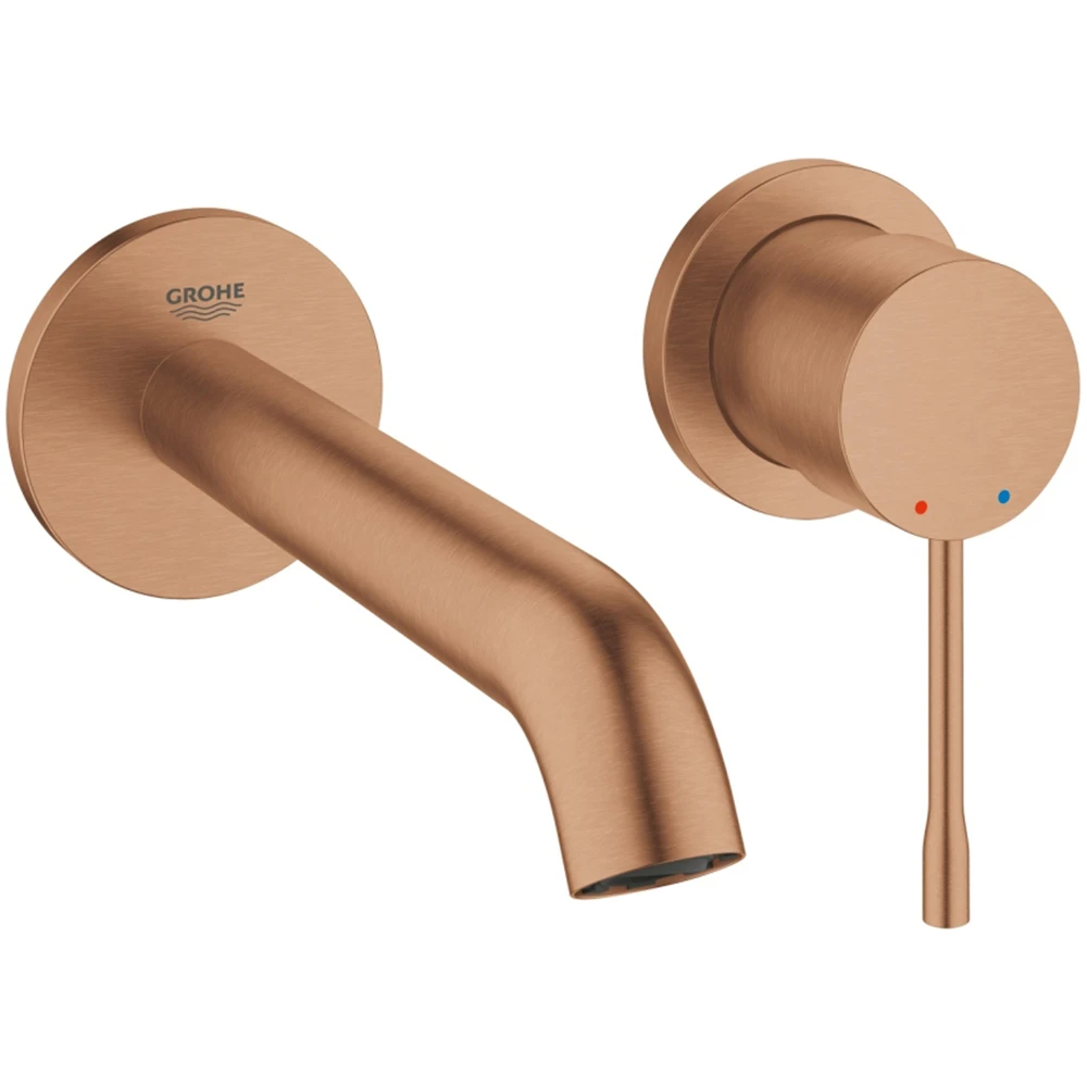 Grohe Essence New İki Delikli Rose Gold Ankastre Lavabo Bataryası - 29192DL1
