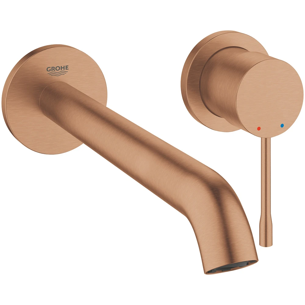 Grohe Essence New İki Delikli Rose Gold Ankastre Lavabo Bataryası - 29193DL1
