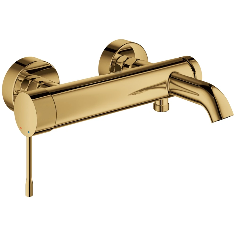 Grohe Essence New Tek Kumandalı Altın Banyo Bataryası - 33624GL1