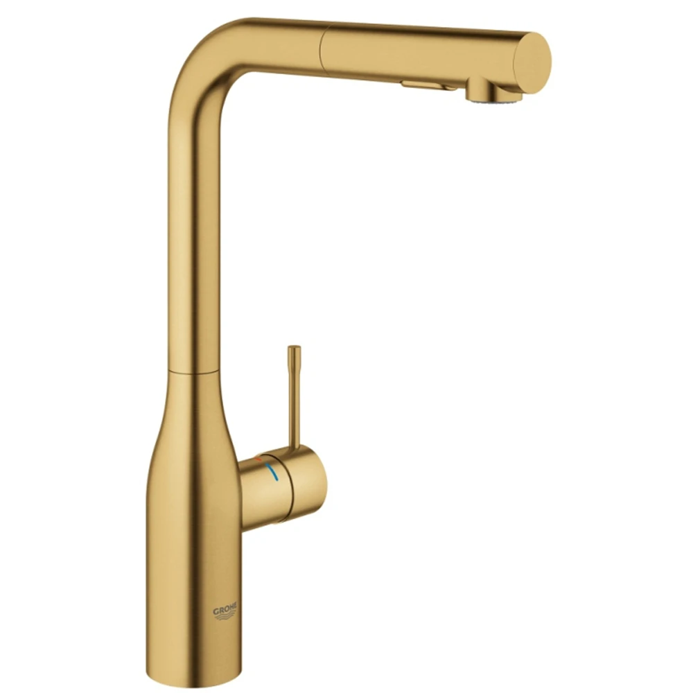 Grohe Essence New Tek Kumandalı Altın Eviye Bataryası - 30270GN0