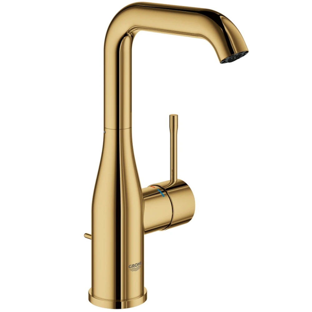 Grohe Essence New Tek Kumandalı Altın Lavabo Bataryası - 24174GL1