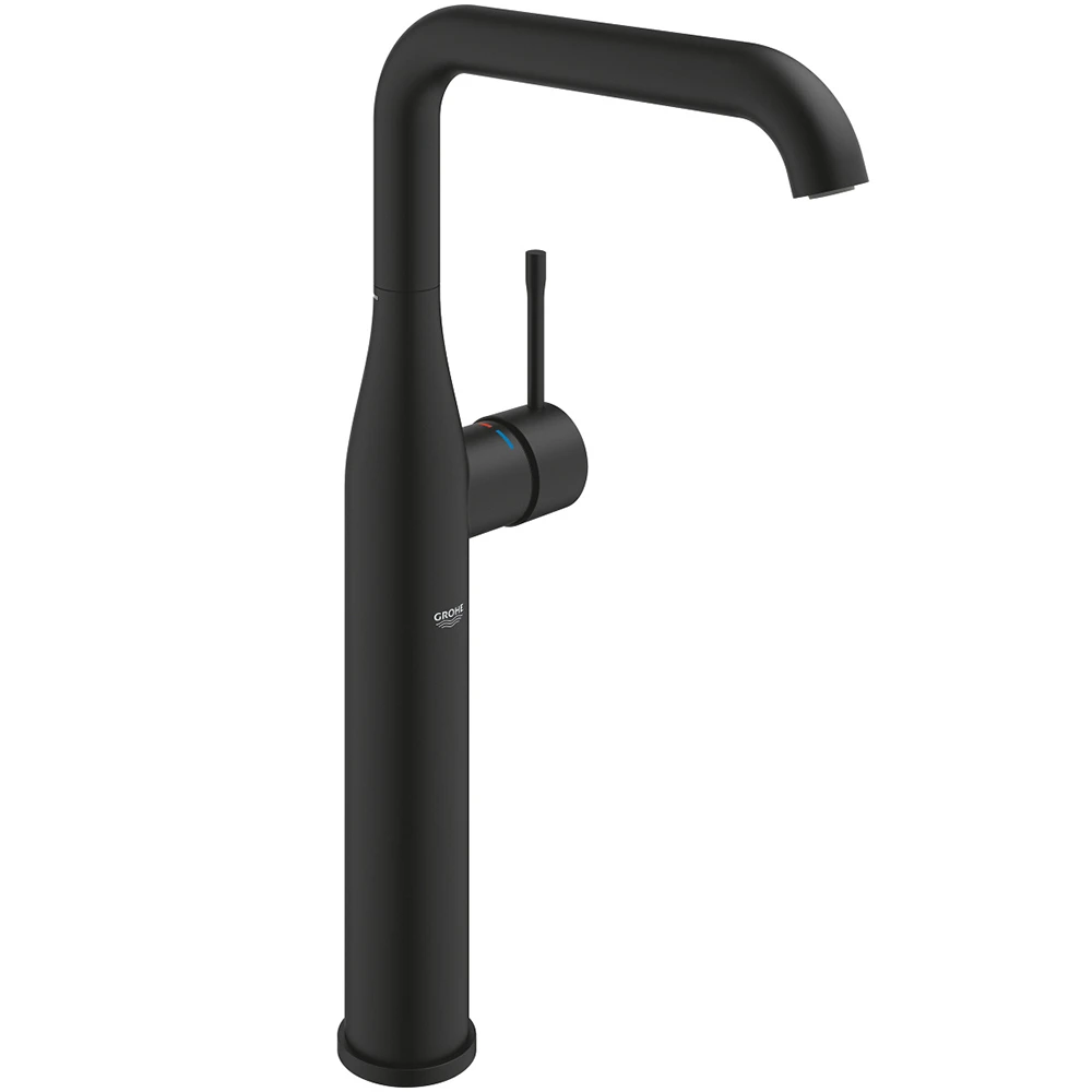 Grohe Essence New Tek Kumandalı Siyah Lavabo Bataryası - 24170KF1