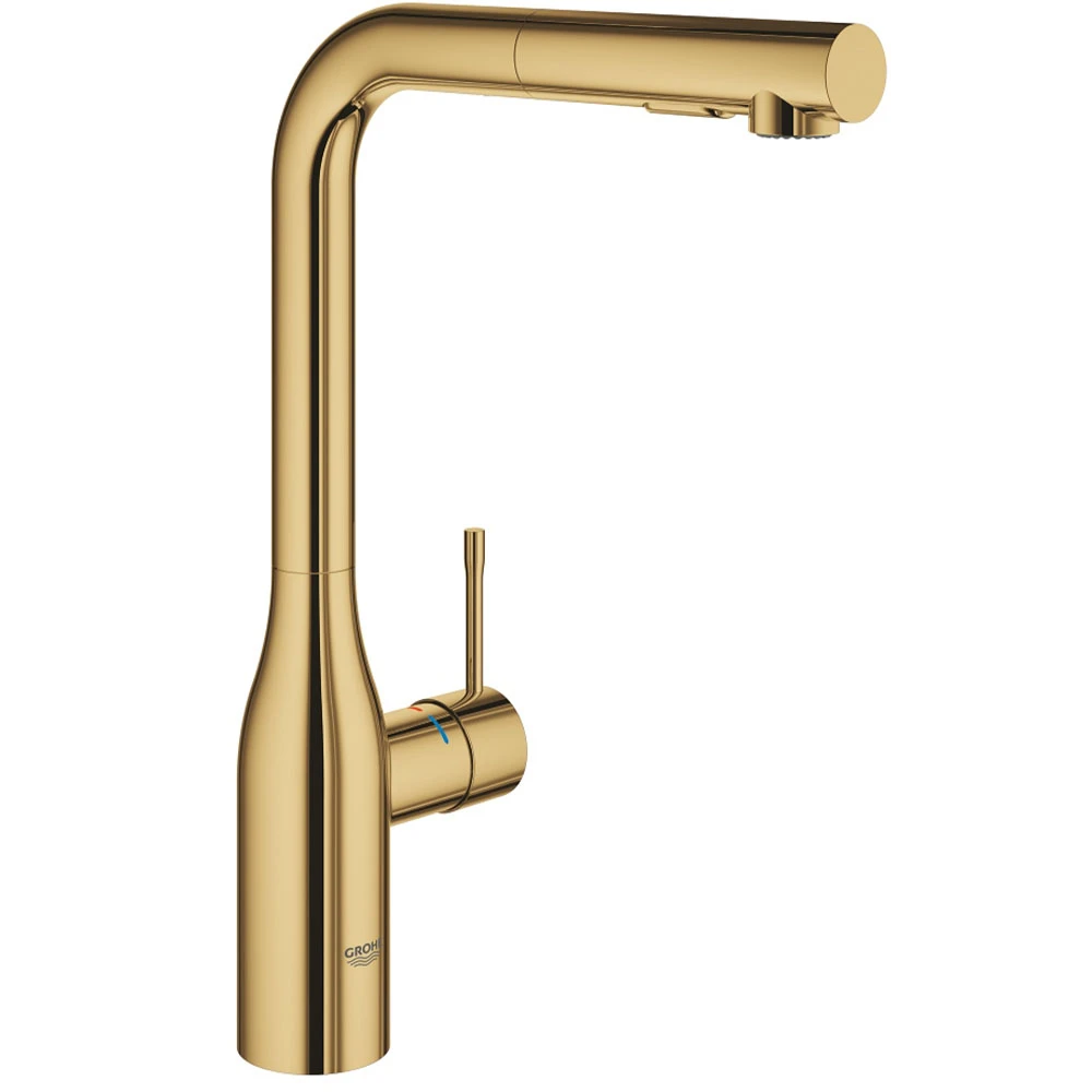 Grohe Essence Tek Kumandalı Altın Eviye Bataryası - 30504GL0