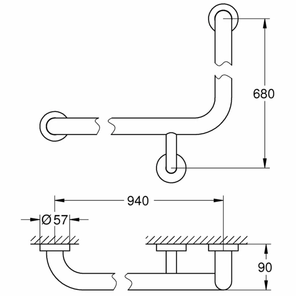 Grohe Essentials New Banyo Tutamağı - 40797001 2