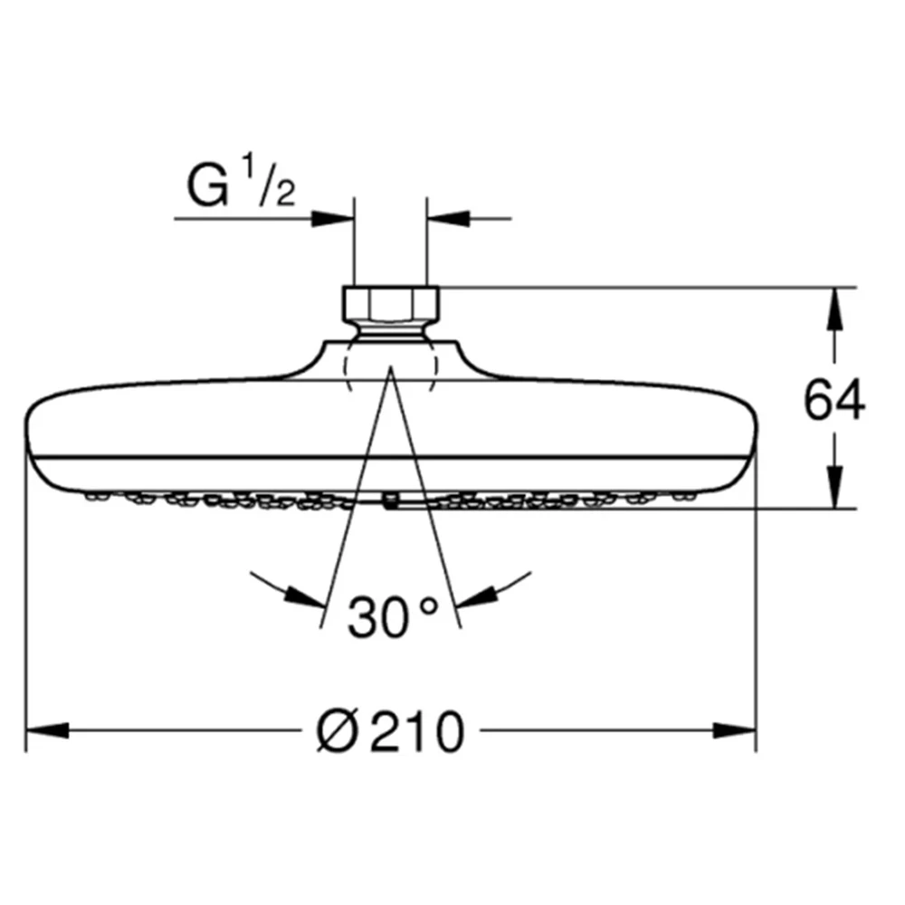 Grohe RSH Cosmopolitan Tepe Duşu - 26472000 2