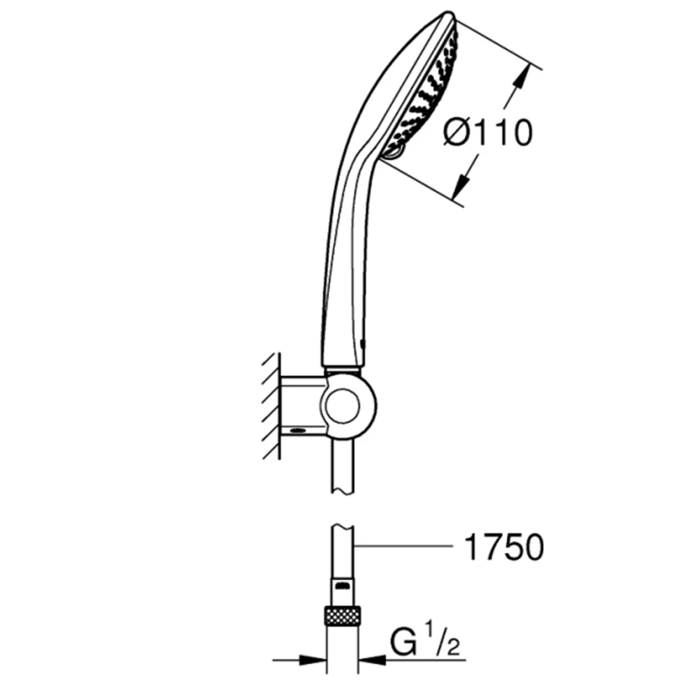 Grohe Euphoria Duşu Seti 3 Akışlı - 27355000 2