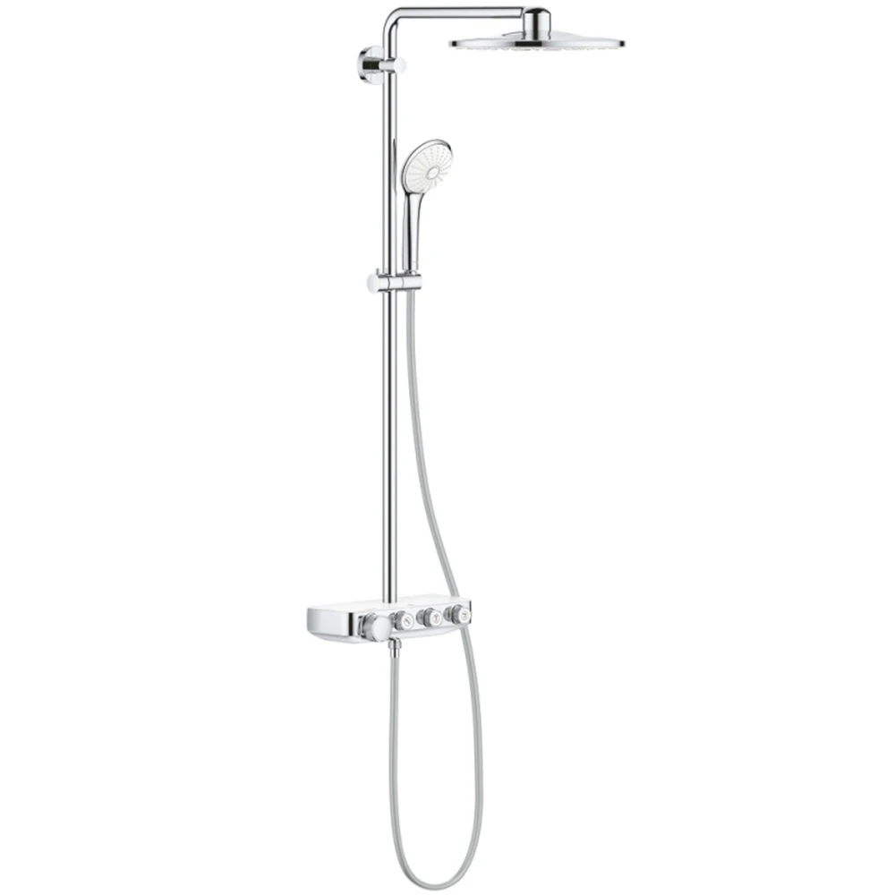Grohe Euphoria SmartControl System Duvara Monte Termostatik Bataryalı Duş Sistemi - 26507LS0