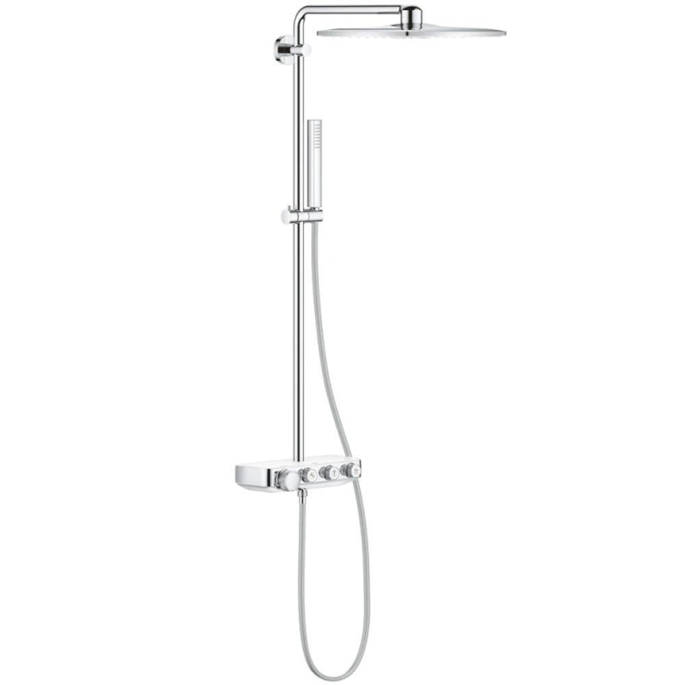Grohe Euphoria SmartControl System Duvara Monte Termostatik Bataryalı Duş Sistemi - 26508LS0