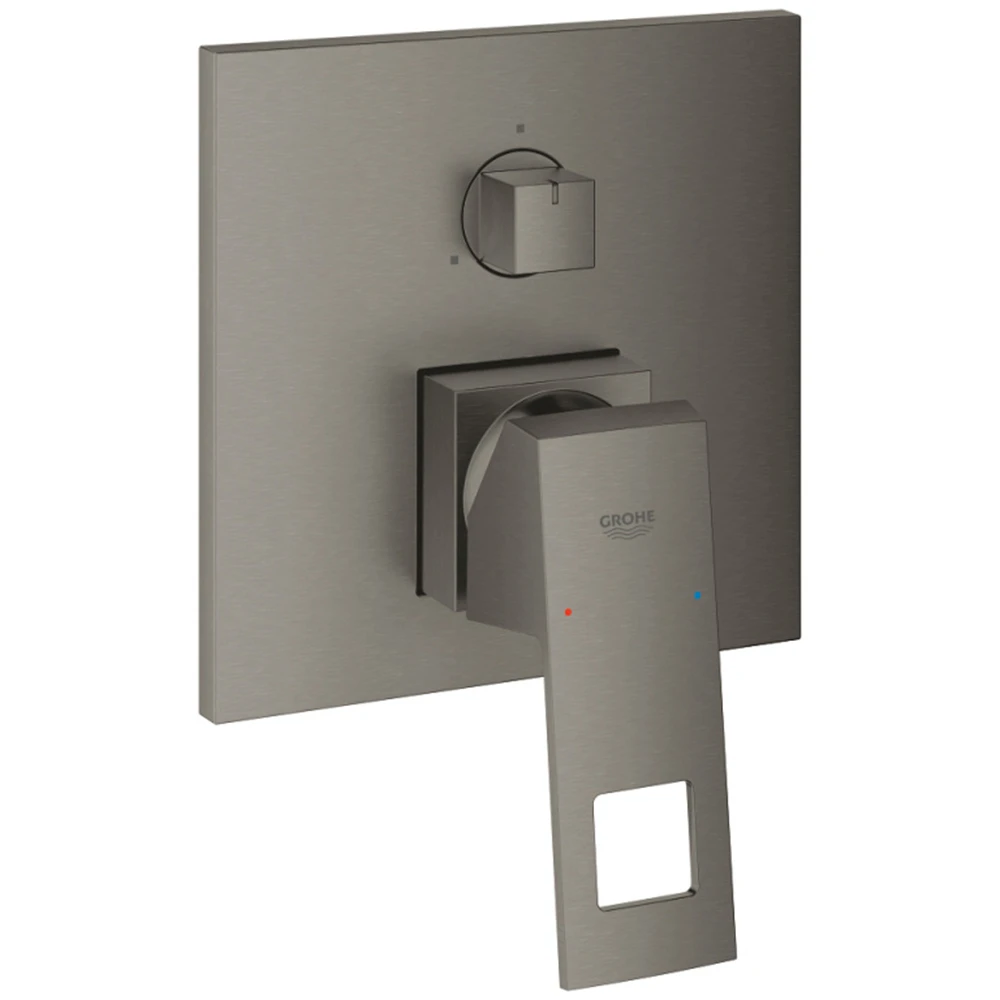 Grohe Eurocube Tek Kumandalı 3 Yönlü Nikel Banyo Bataryası- 24094AL0