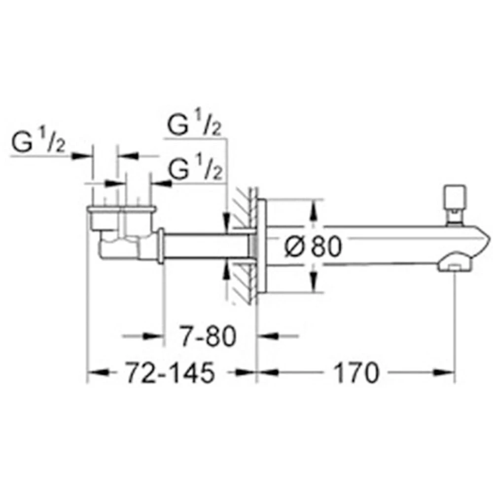 Grohe Eurodisc Cosmopolitan Çıkış Ucu - 13279002 2