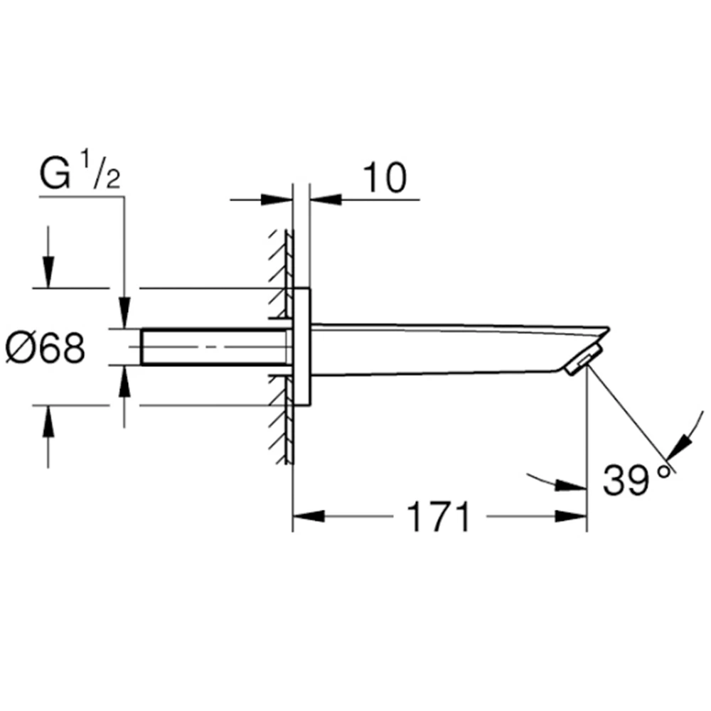Grohe Eurosmart 2021 Çıkış Ucu - 13448003 2