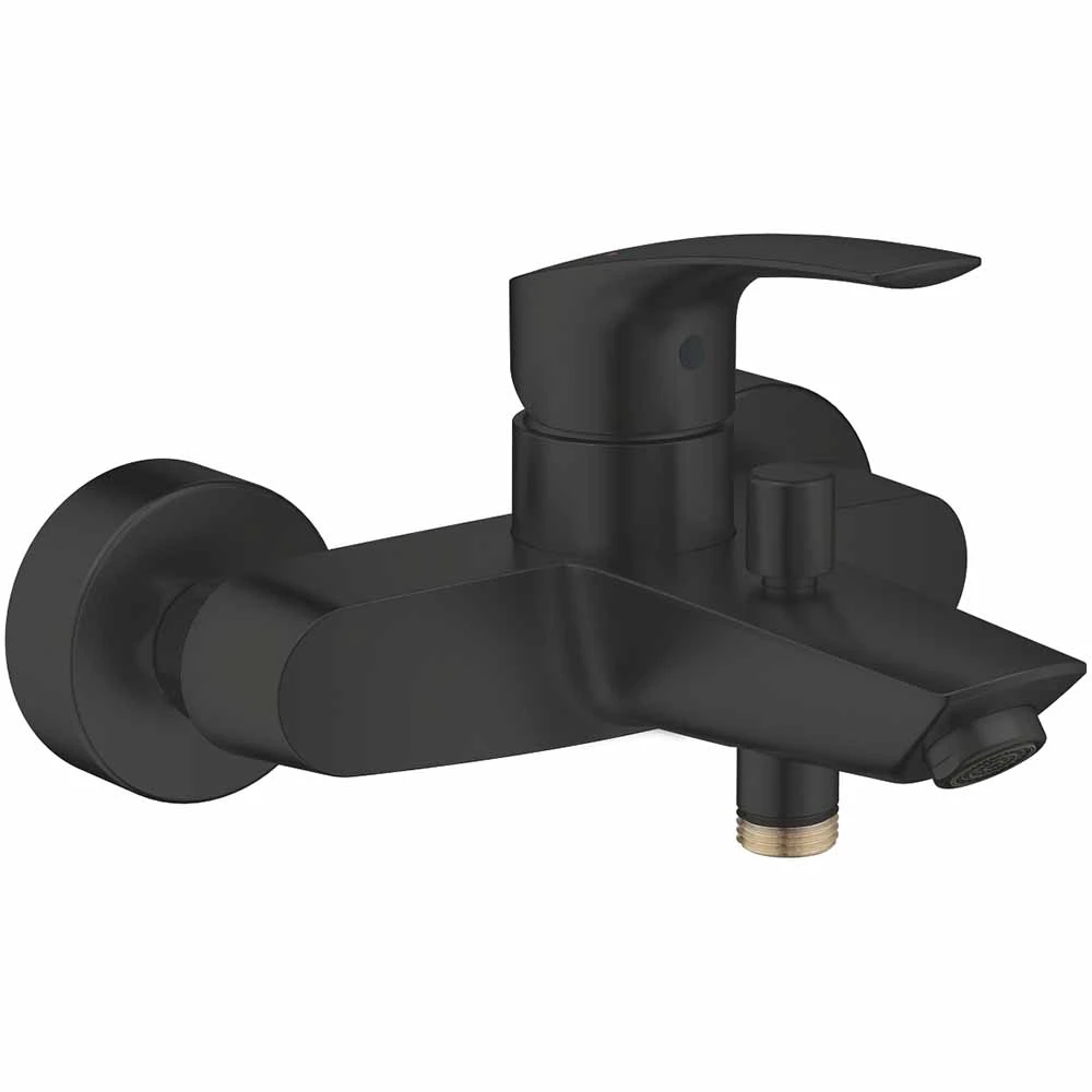 Grohe Eurosmart Tek Kumandalı Siyah Banyo Bataryası - 333002433