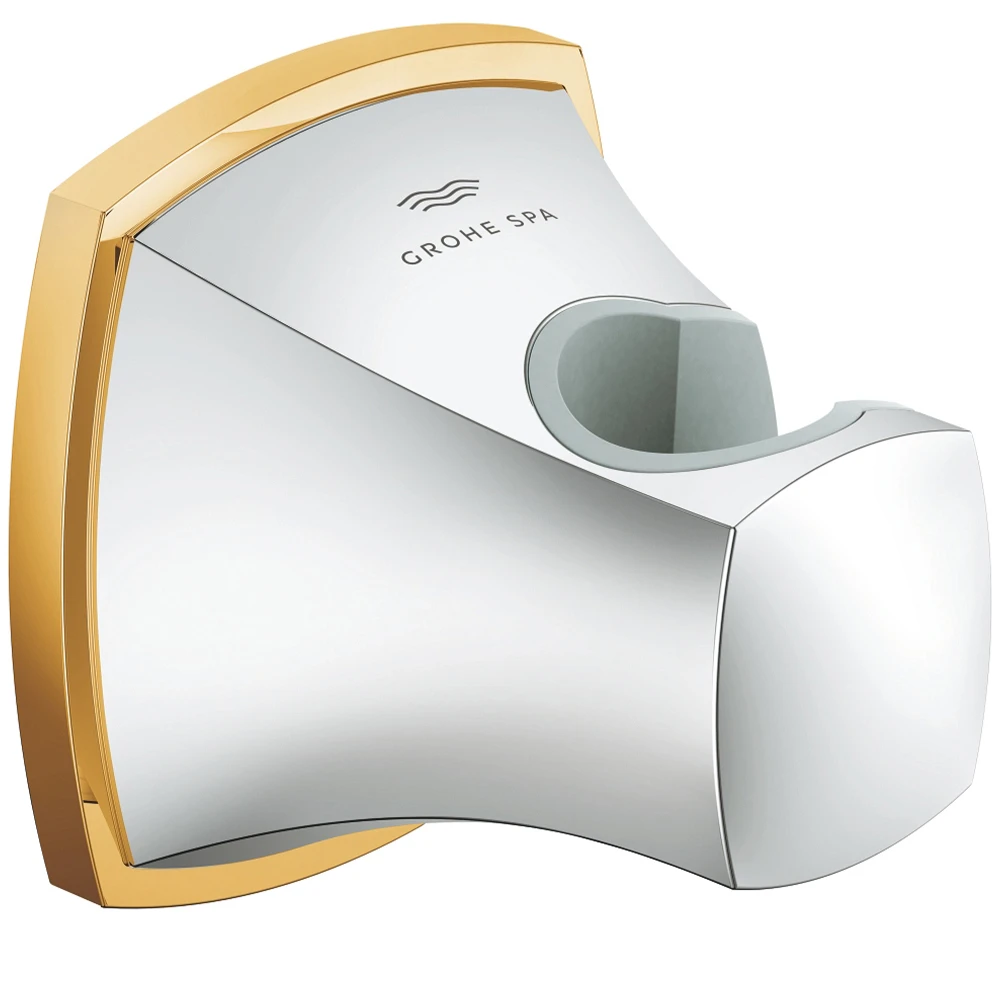 Grohe Grandera Altın-Krom El Duşu Askısı - 26897IG0
