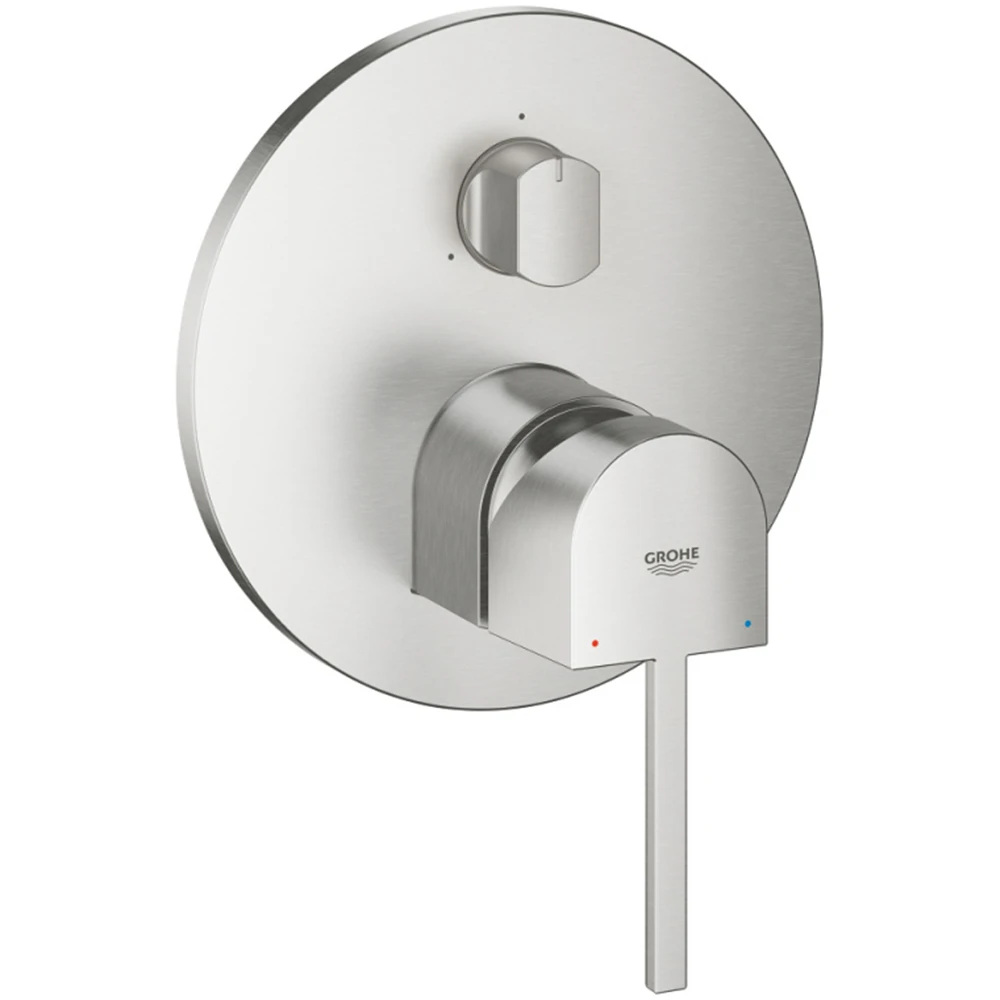 Grohe GROHE Plus 2019 Tek Kumandalı 3 Yönlü Nikel Banyo Bataryası- 24093DC3