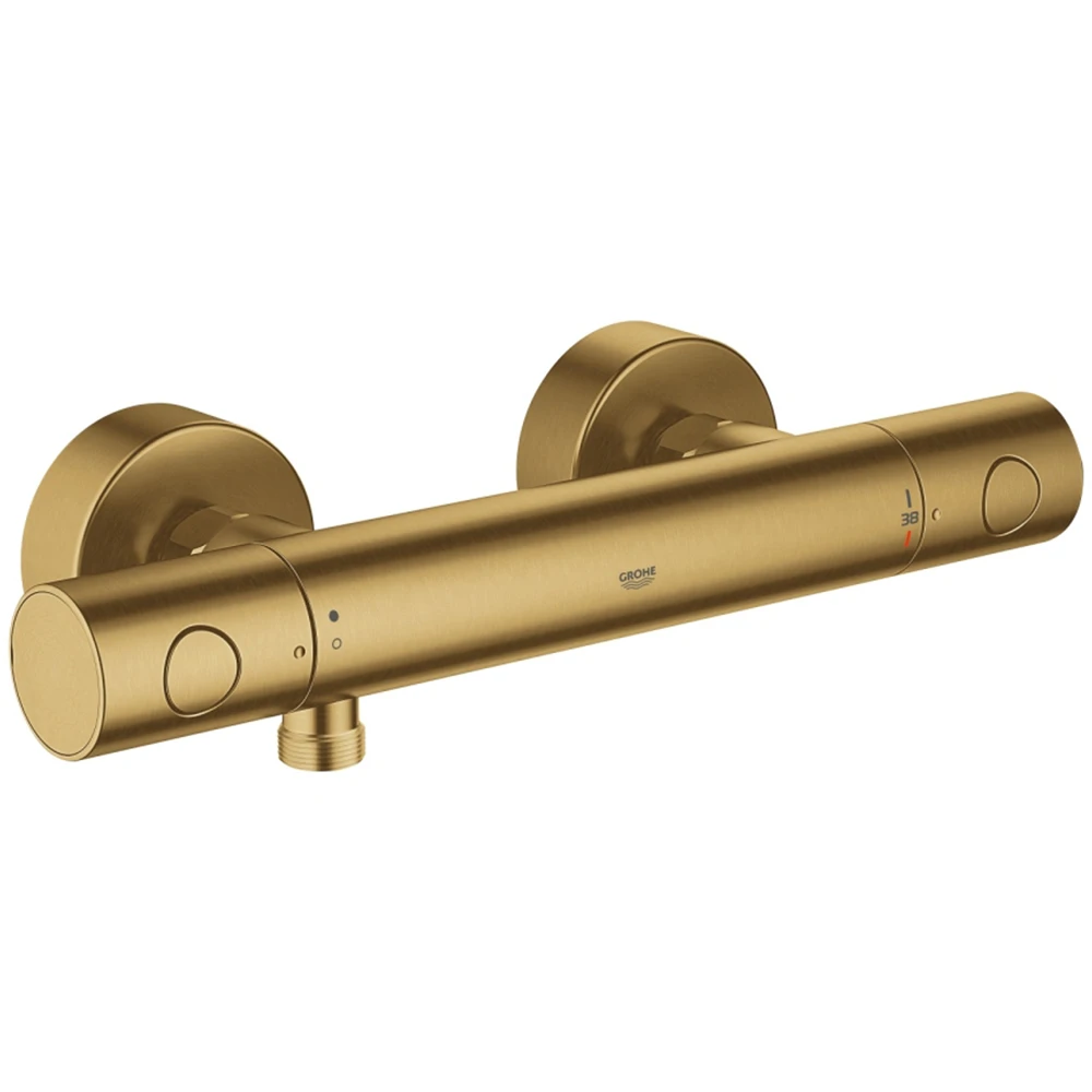 Grohe Grohtherm 1000 Cosmopolitan M Termostatik Altın Duş Bataryası - 34065GN2