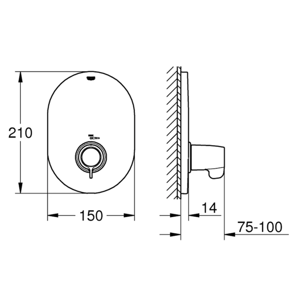 Grohe Grohtherm Special Merkezi Termostatik Kumanda - 29096000 2