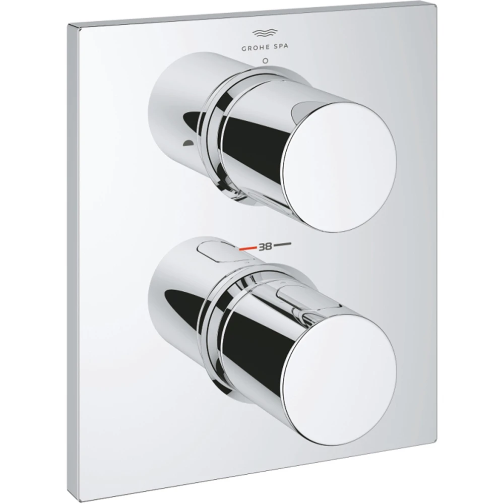 Grohe Grohtherm Yollu Yön Değiştiricili Banyo Bataryası - 27618000
