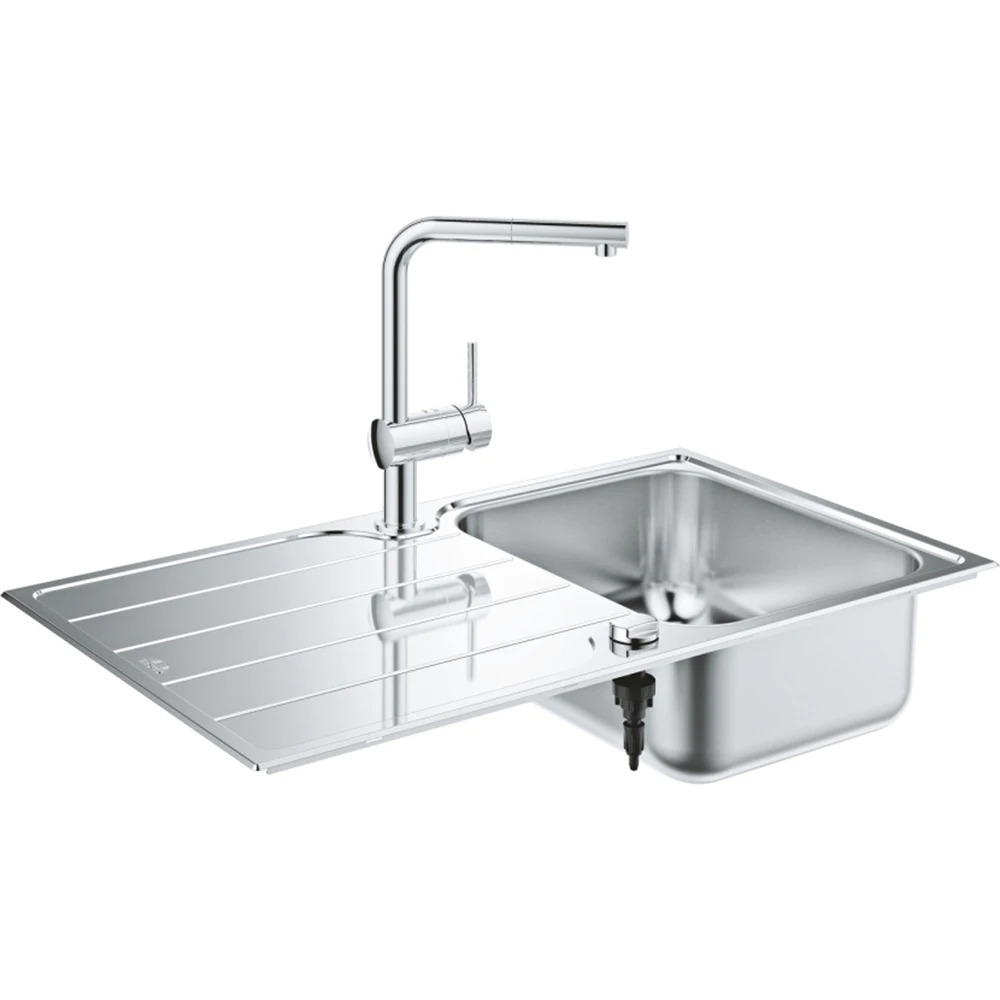 Grohe K500 Stainless Steel Eviye Ve Batarya Seti - 31573SD1