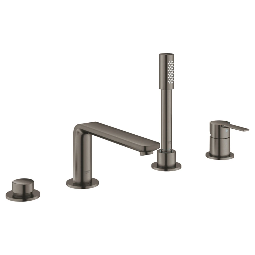 Grohe Lineare New Dört Delikli Nikel Küvet Bataryası - 19577AL1