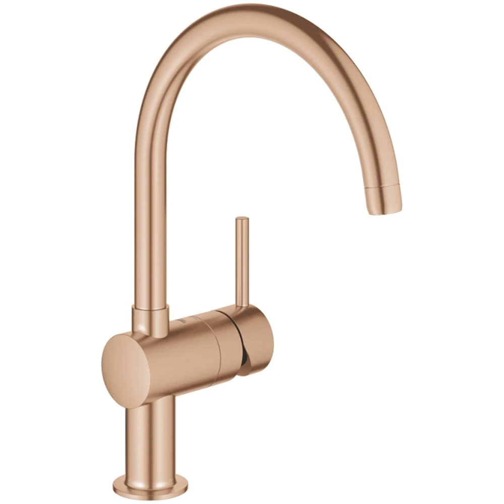 Grohe Minta Tek Kumandalı Rose Gold Eviye Bataryası - 32917DL0