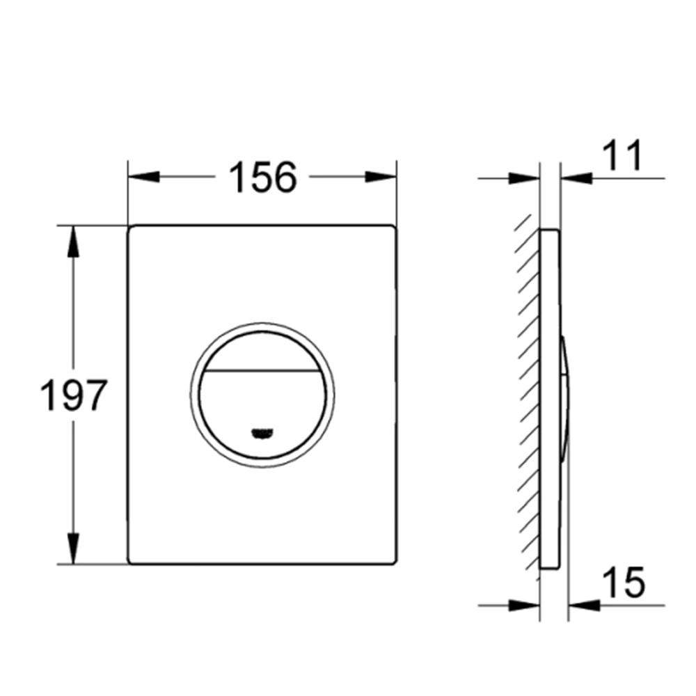 Grohe Nova Cosmopolitan Kumanda Paneli - 38765000 2