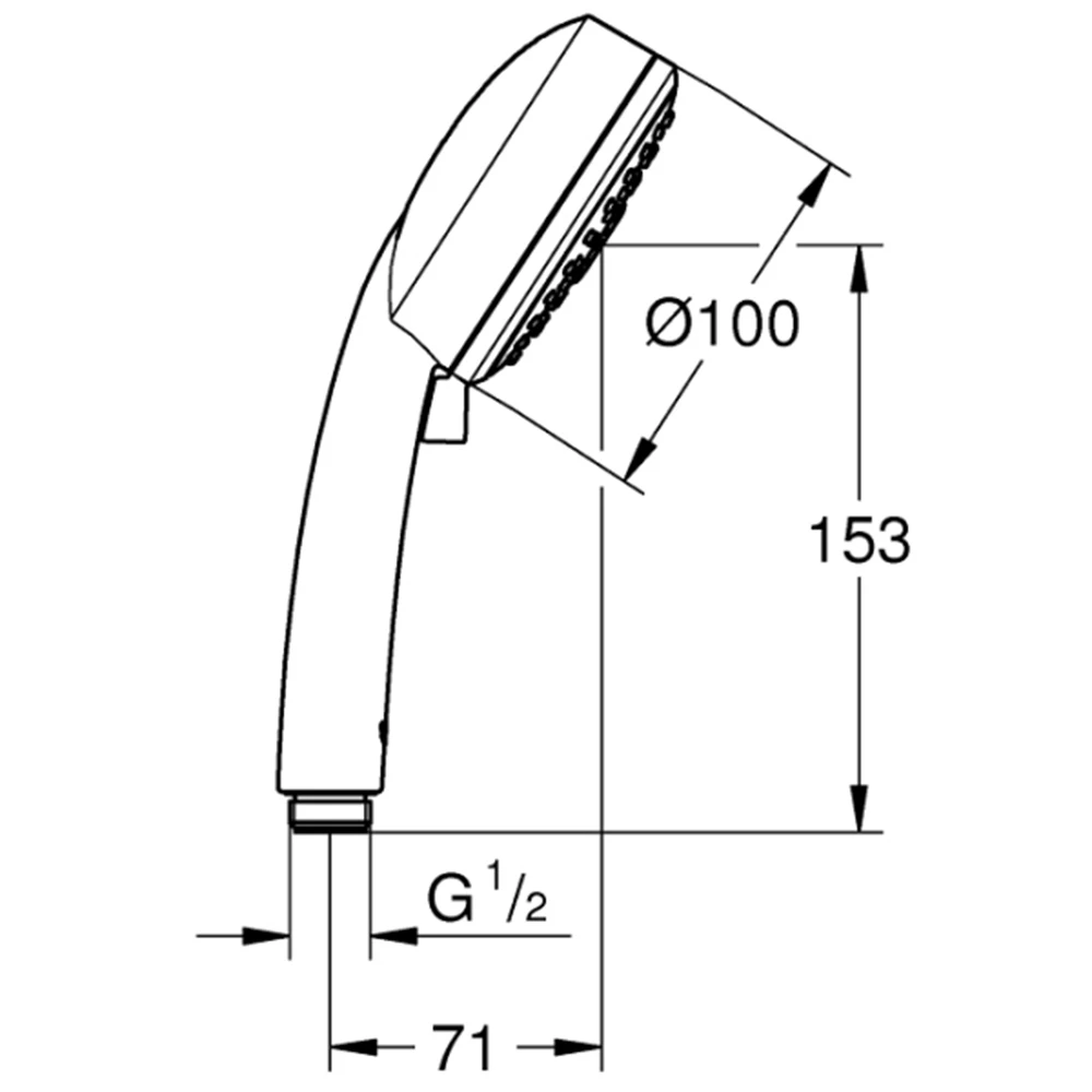 Grohe New Tempesta Cosmopolitan 4 Akışlı El Duşu - 27575002 2
