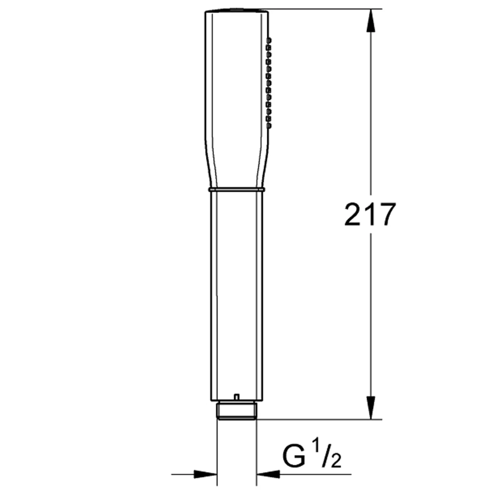 Grohe Rainshower 1 Akışlı Grandera El Duşu - 26852IG0 2