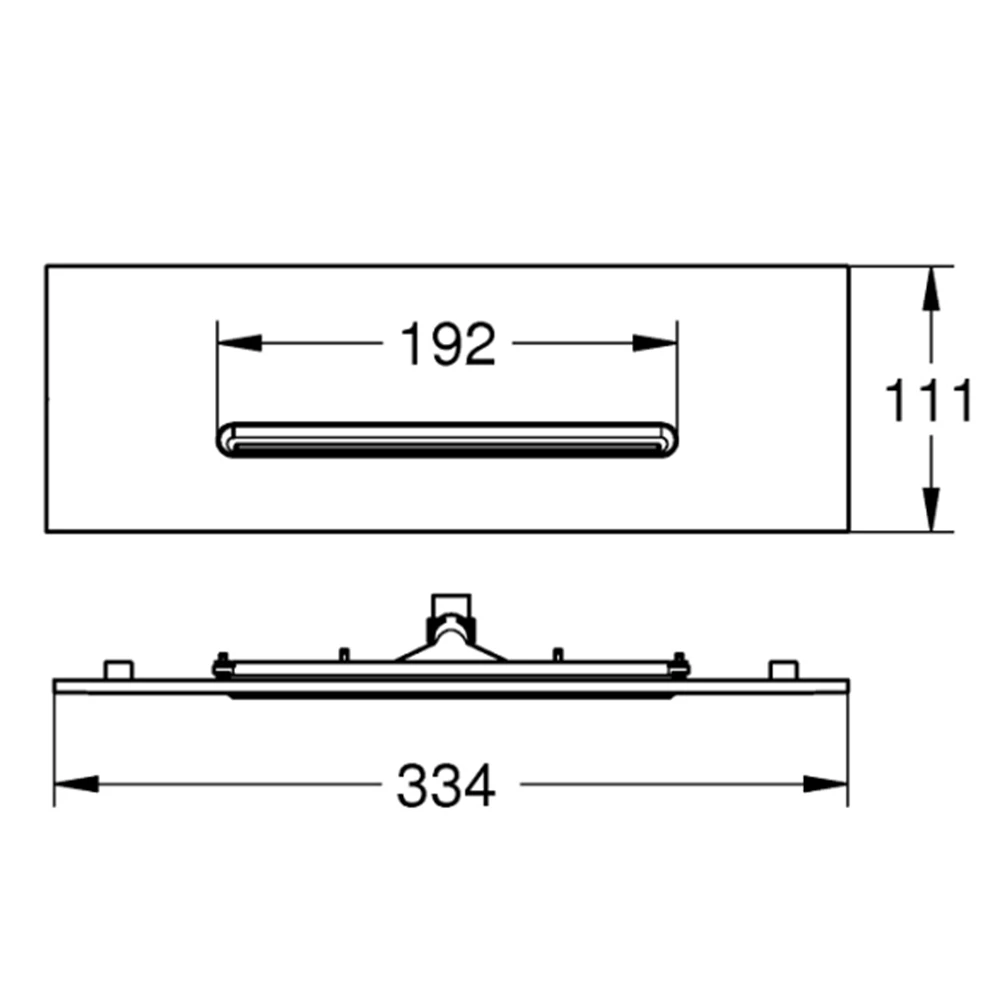 Grohe Rainshower AQUA Sprey Oluşturuculu Tavan Duşu Kapağı - 26734000 2