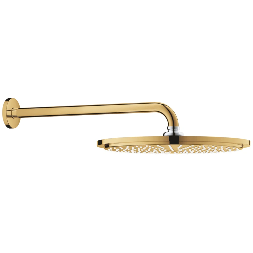 Grohe Rainshower Cosmopolitan Metal Tek Akışlı Altın Tepe Duşu Seti - 26066GL0