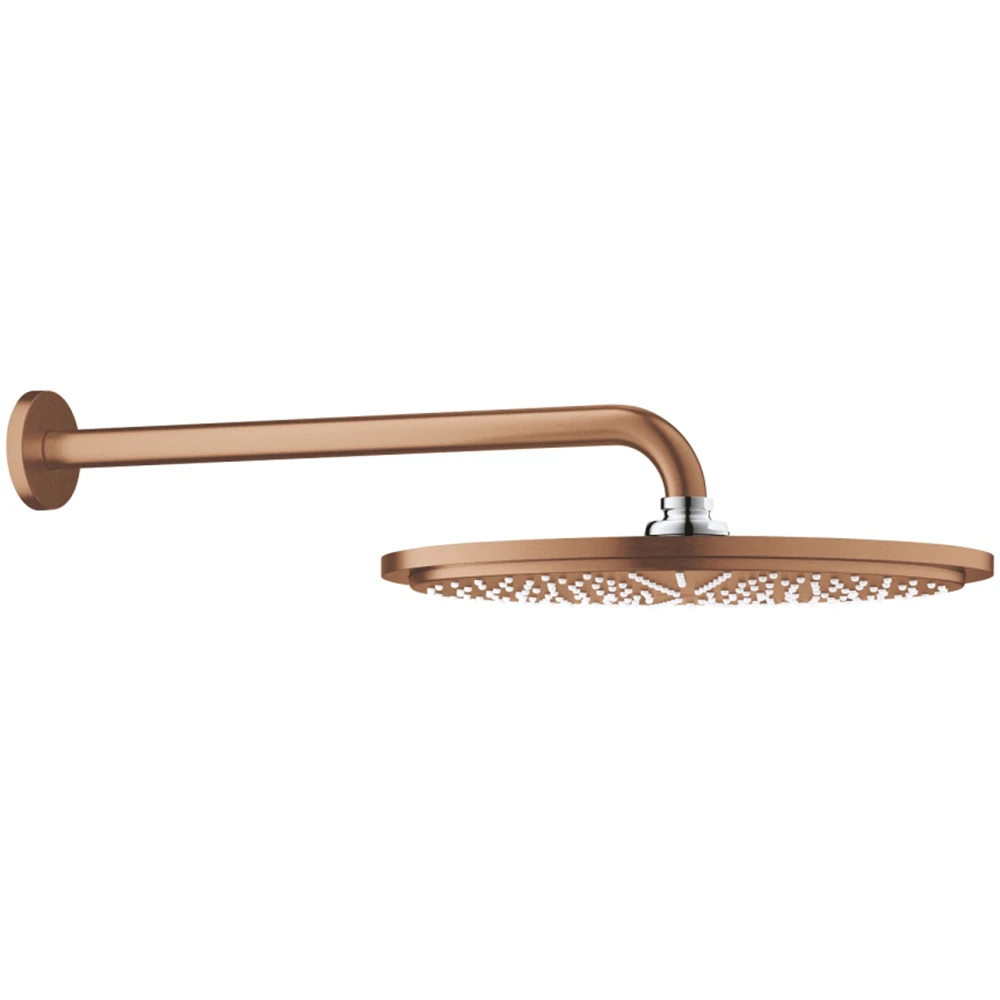 Grohe Rainshower Cosmopolitan Metal Tek Akışlı Rose Gold Tepe Duşu Seti - 26066DL0