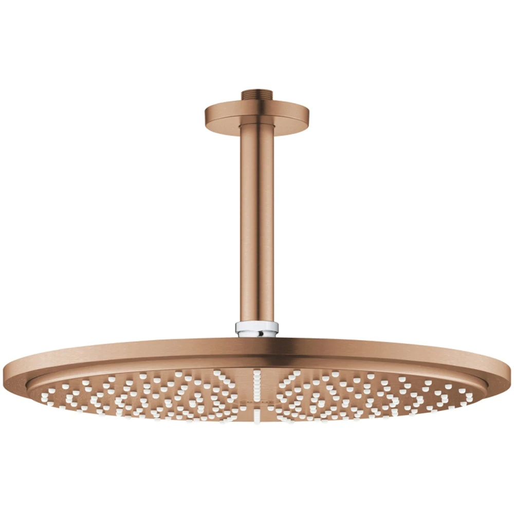 Grohe Rainshower Cosmopolitan Metal Tek Akışlı Rose Gold Tepe Duşu Seti - 26067DL0