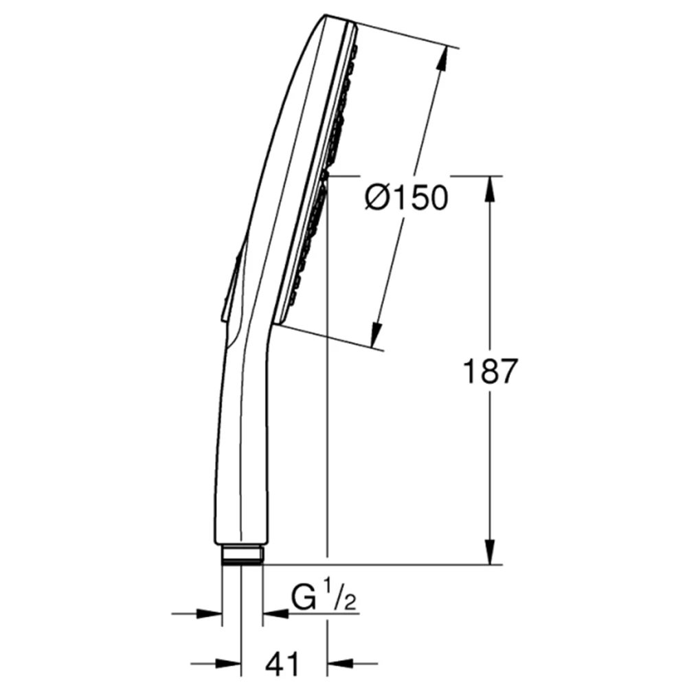 Grohe Rainshower SmartActive 3 Akışlı El Duşu - 26548000 2