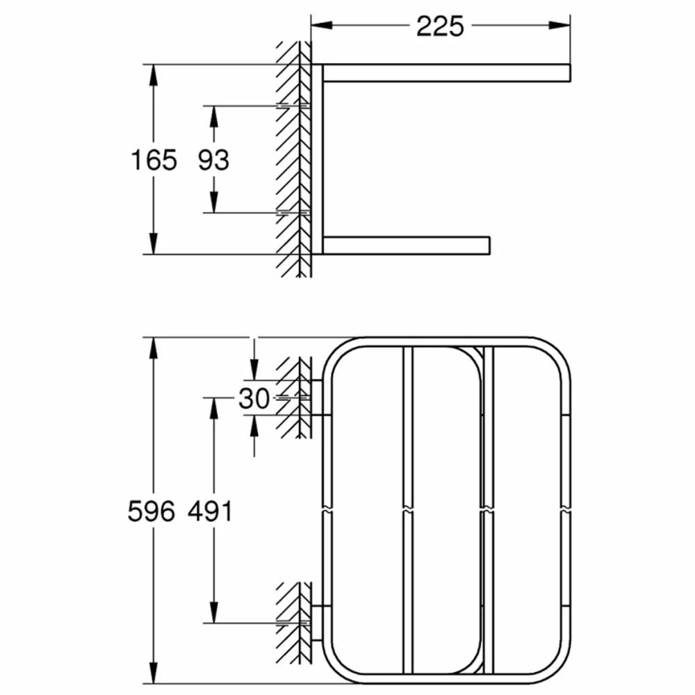 Grohe Selection Banyo Havluluğu -41066000 2
