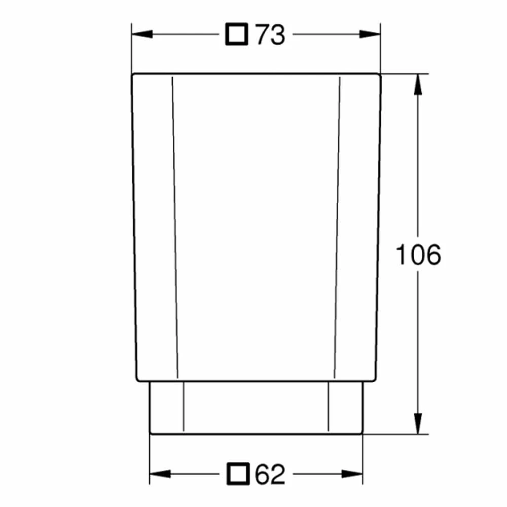 Grohe Selection Cube Fırçalık - 40783000 2